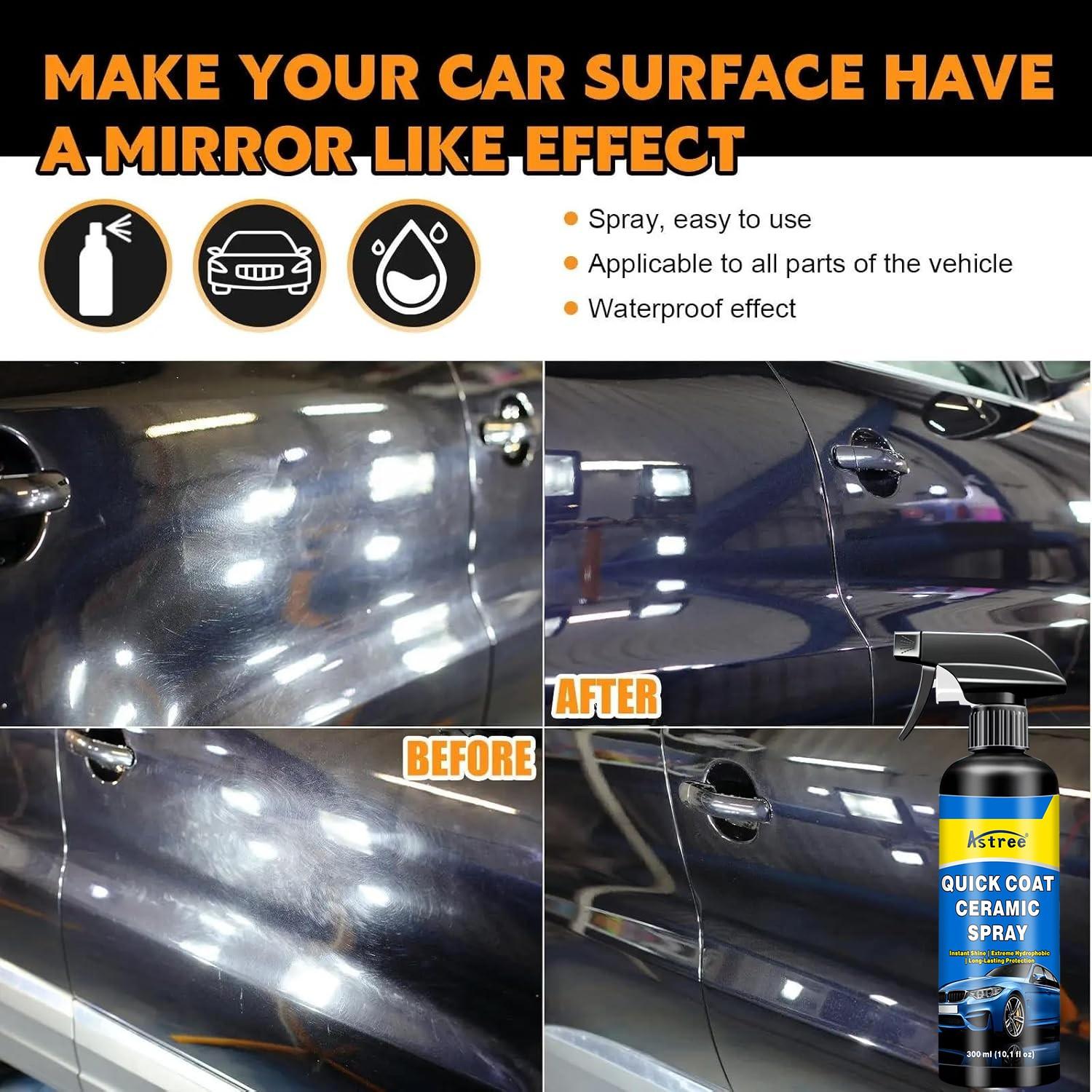 Nano Coating Agent Car Paint Brightening Anti-Soiling, Automotive Paint Surface Care Coating Liquid 200ML, Car Polish Enhancer