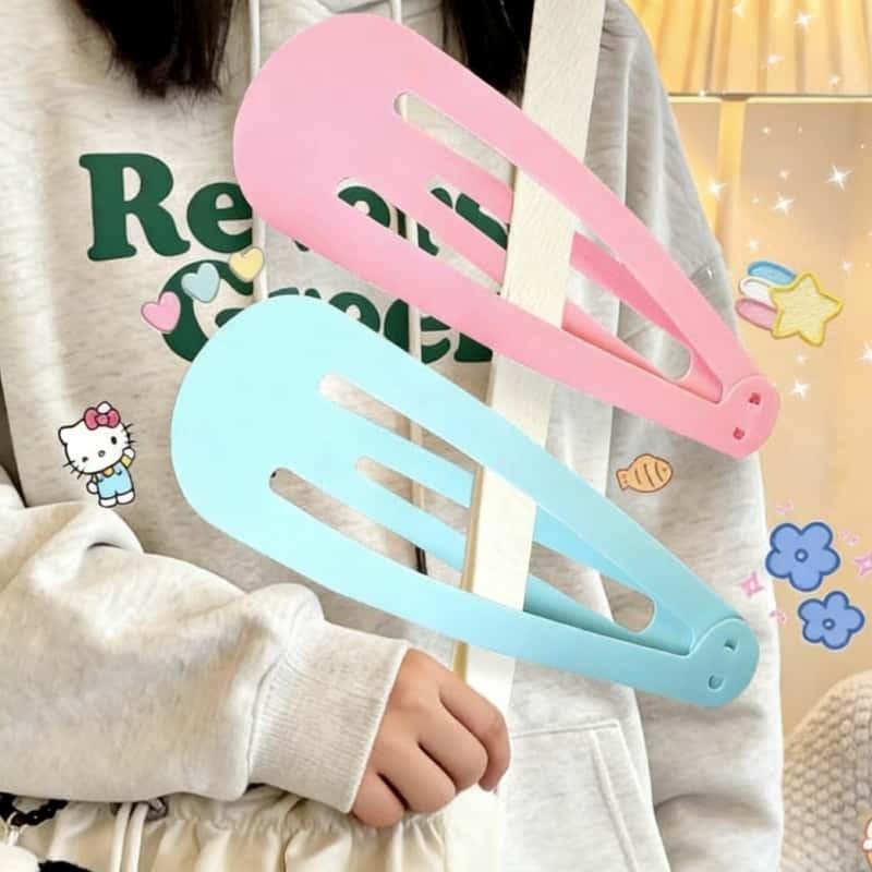 Giant Hair Clip 28cm/11.02in, Funny Prank Photo Prop, Women's Creative Oversized Accessory, Big Hair Barrette for Women