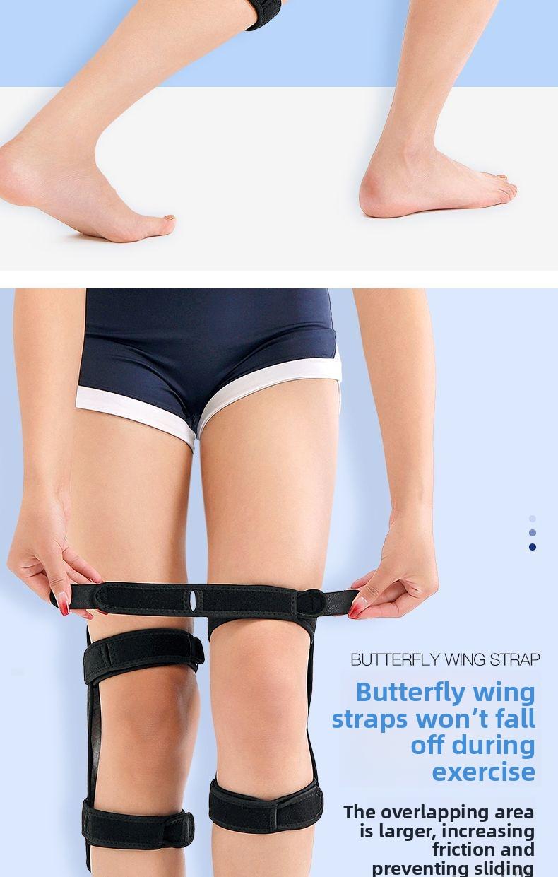 Knee Stabilizer Brace For Hiking Climbing Stairs Walking Fitness Sports Joint Support Protector Breathable NonSlip Knee Pad For Elderly Men Women Lightweight Patella Guard For Daily Activities Outdoor Exercise And Mobility Support