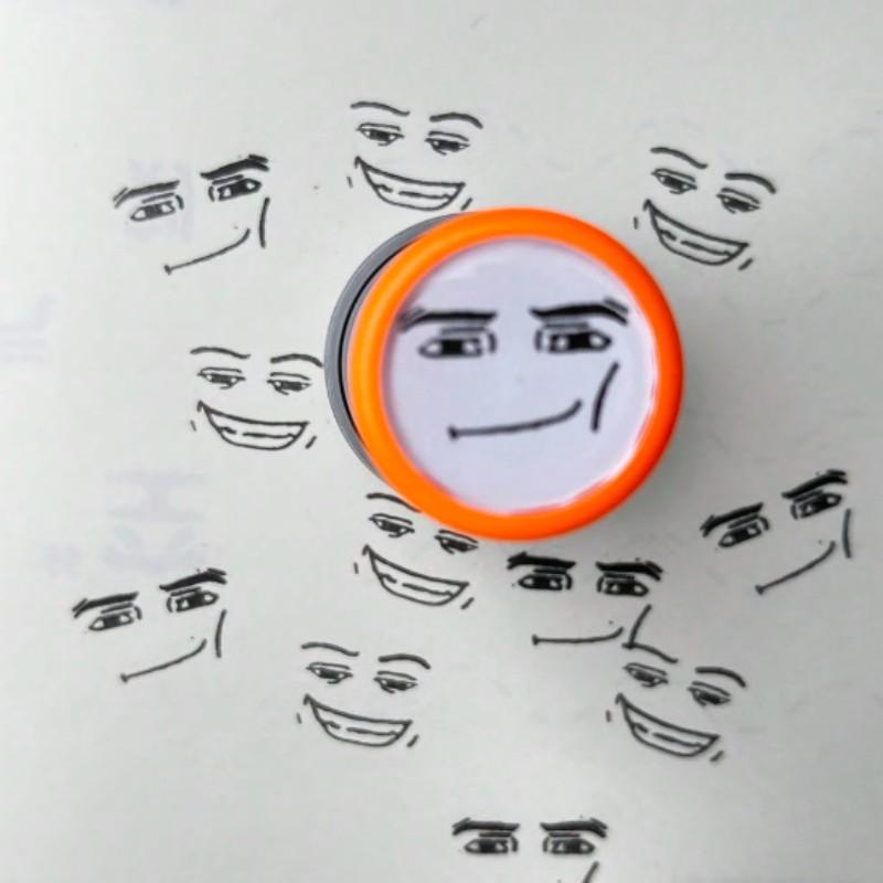 Random Color Stamp Box - Cute and Fun Black Ink Stamps - Fun Stamps - Suitable for daily office use, can be used as labels and indicator stamps, niche, fun, funny, and press type hand account stamps