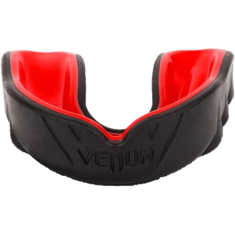 Outdoor sports Venum Challenger Mouthguard - Red/Black, Unisex Combat Sports Mouth Protection with Custom Fit Design