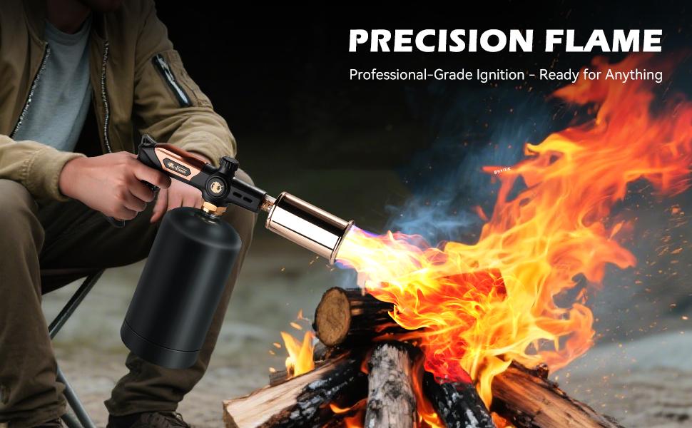 ARTFLAMM Grill Torch Gun, Powerful Propane Torch Lighter, Adjustable Blow Torch, High-Intensity Charcoal Lighter, DIY Kitchen Torch for Fire Start, Sous Vide, BBQ, Gift! ARTFLAMM Grill Torch Gun, Powerful Propane Torch Lighter, Adjustable Blow Torch, High-Intensity Charcoal Lighter, DIY Kitchen Torch for Fire Start, Sous Vide, BBQ, Gift!