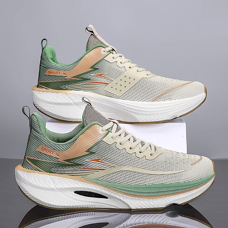 Comfortable Casual Running Shoes, Breathable Textile Upper, Tpu Anti-Slip Sole, Ideal for Outdoor Activities, Perfect Gift for Valentine's Day