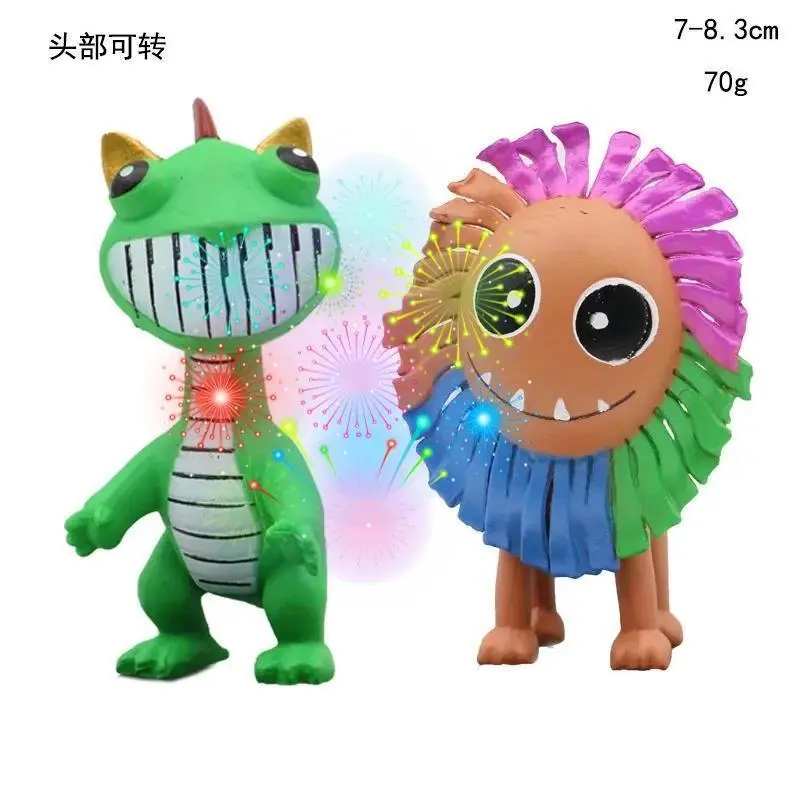2026 New hot item Nightmare Critters Chapter 4 Pianosaurus Doey Plush Yarnaby Toy Model Room Decoration Desktop Ornaments Birthdays Gifts Toys