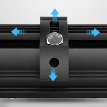 Nilight 18030C-A Amber 2PCS 5Inch 72W Double Row Flood Bar 10800Lumens Driving Fog Led Off Road Lights for Trucks Jeep ATV UTV SUV Boat Marine Waterproof Lightbar