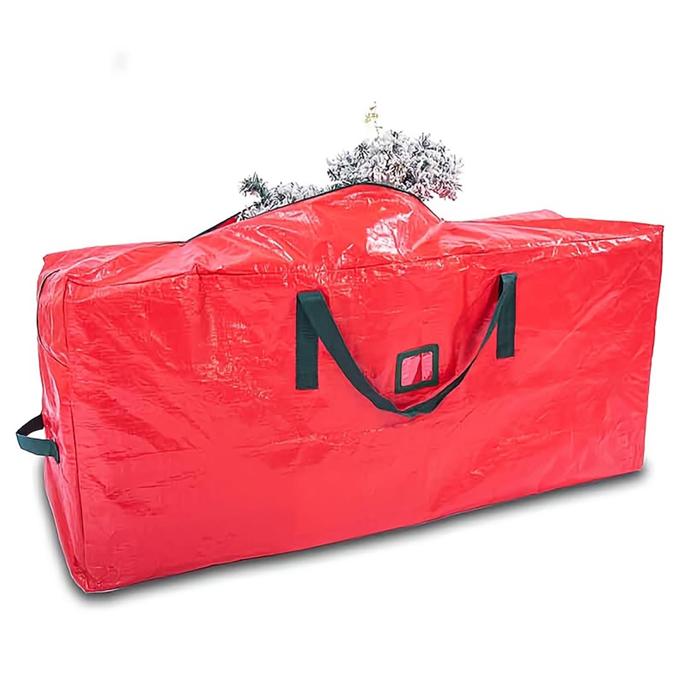 Large Tree-Shaped Storage Bag, Foldable Rolling Design with Handle and Zipper, Durable Gardening Supplies Organizer Box, Space Saving Bags