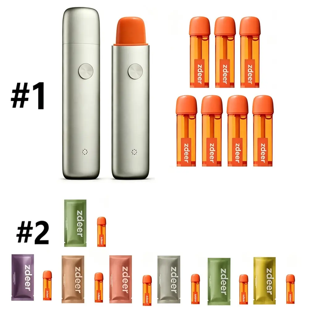 ZDEER PW13 Cool Breath Spray, Probiotic Fresh Mouth Spray for Bad Breath & Dry Mouth, Rechargeable Micro-Mist Oral Spray with 7 Flavor Cartridges, Alcohol-Free, On-the-Go Use