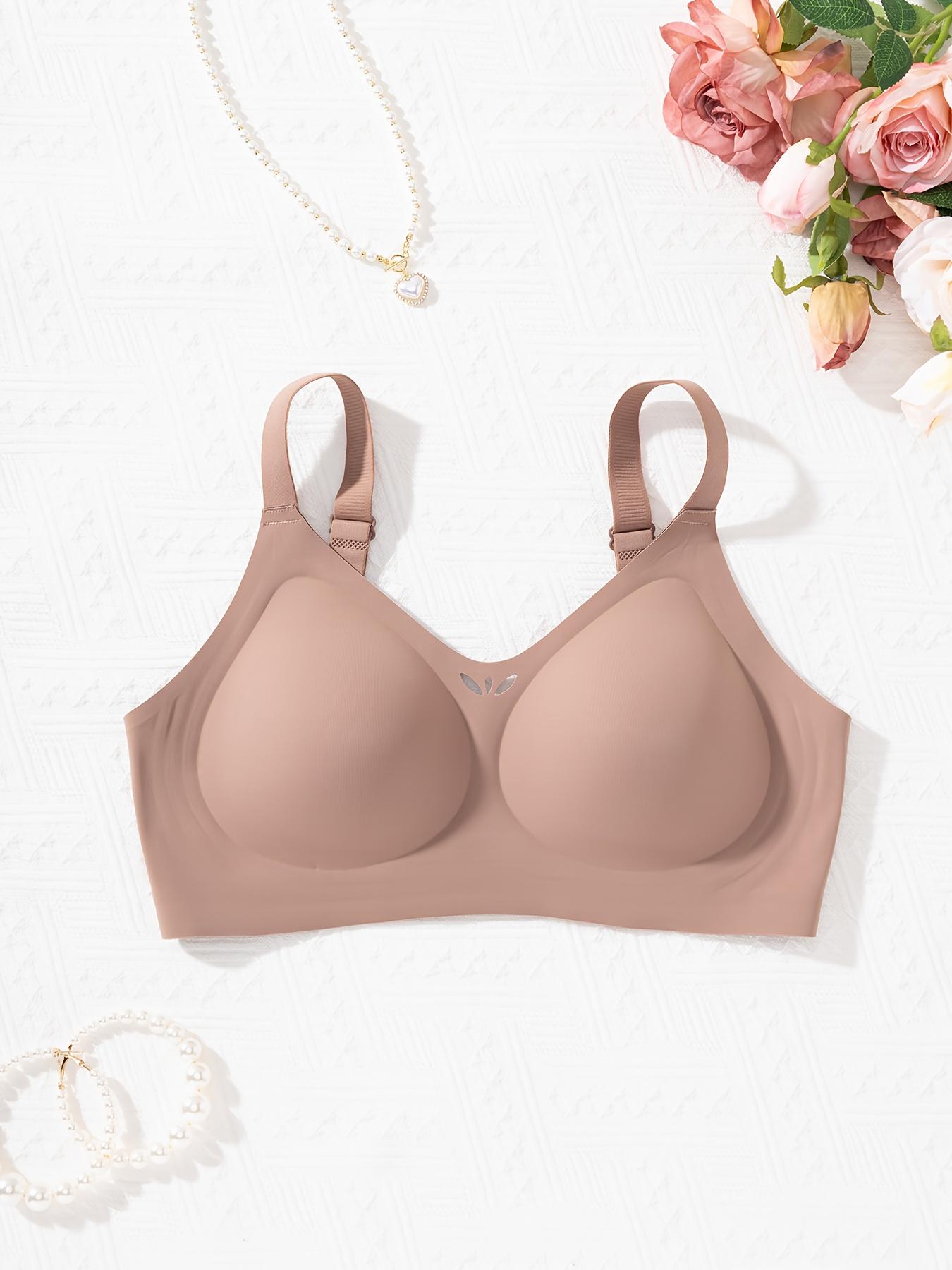 Jelly Bra - Wireless Seamless Smooth Adjustable Jelly Underwear, Minimalist Comfortable Lift, Suitable for All Bust Types, Good Medium Support and Beautiful Daily Lady Bra, Wirefree Bra, Adjustable Bras