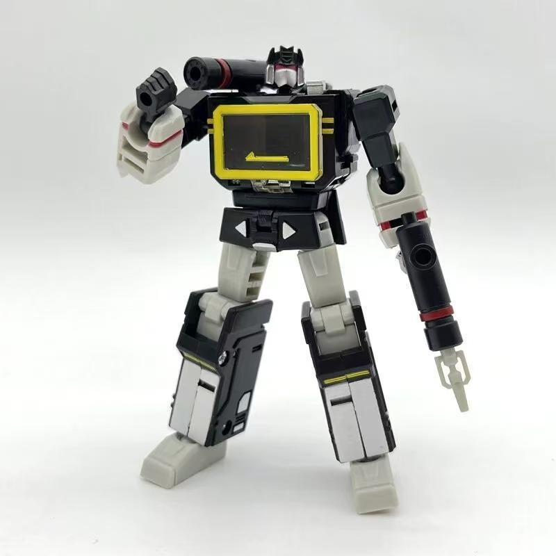 In Stock PT-04 Black Soundwave PT04B Transformation Tape G1 Mini Pocket War KO DX9 Action Figure Robot Toys christmas Kids Gift
