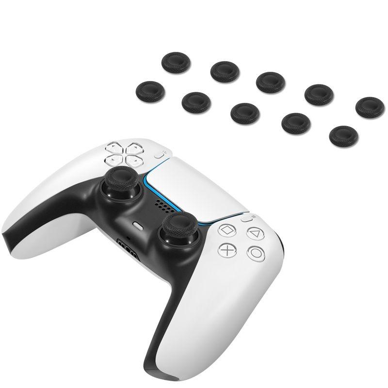 12pcs Ps5/ps4/xbox Controller Joystick Replacement Caps, Grid Texture Mushroom Head Design, Repair Parts for Ps4/ps5/xbox Controllers