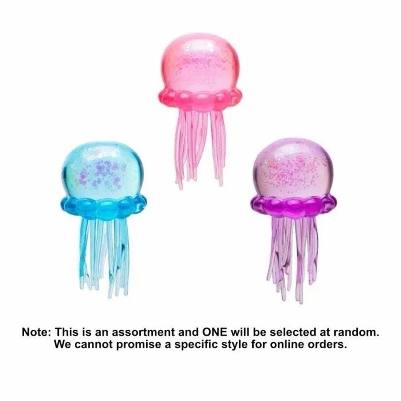 Super Soft Q-Press Jellyfish Stress Relief Toy, Transparent Slow Rebound Non-Sticky, Perfect Gift for Various Scenarios