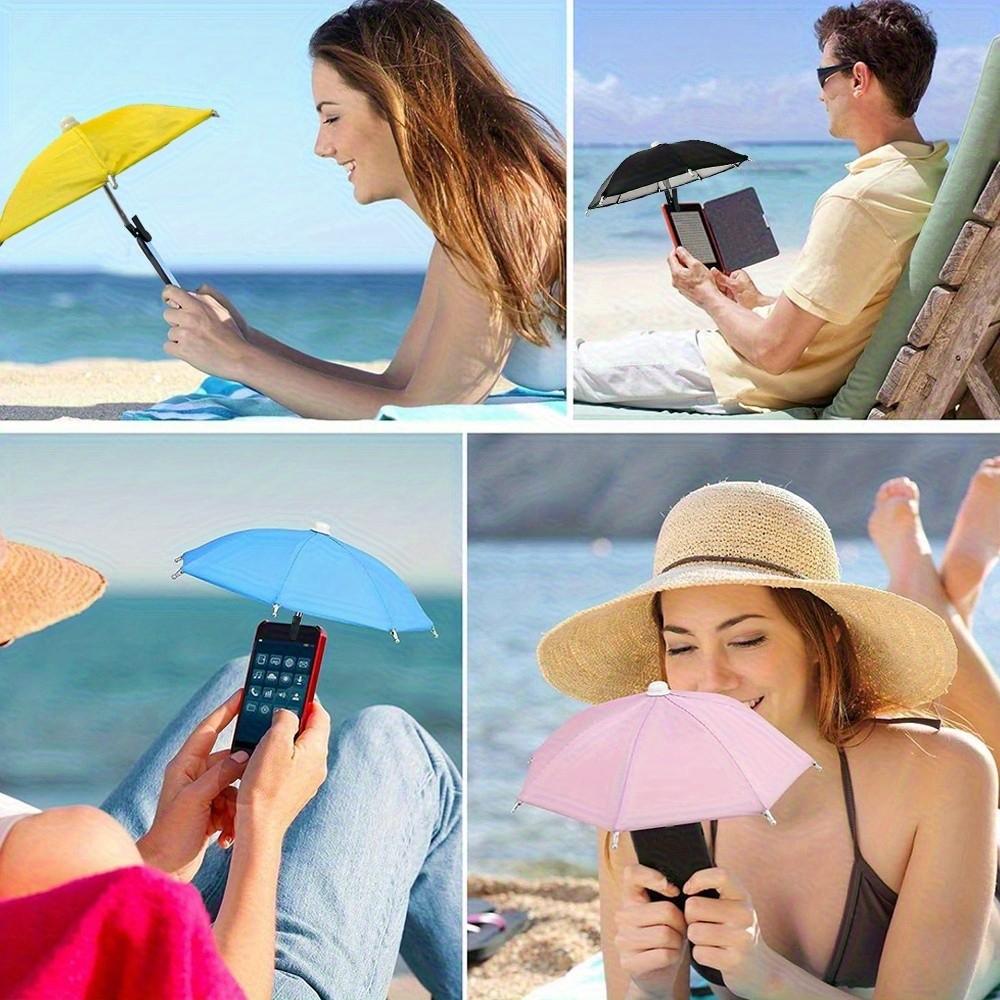 Flexible Phone Sunshade, Mini Outdoor Sun & Rain Protector, Anti-Glare Photography Accessory, Easy to Use, No Power Required