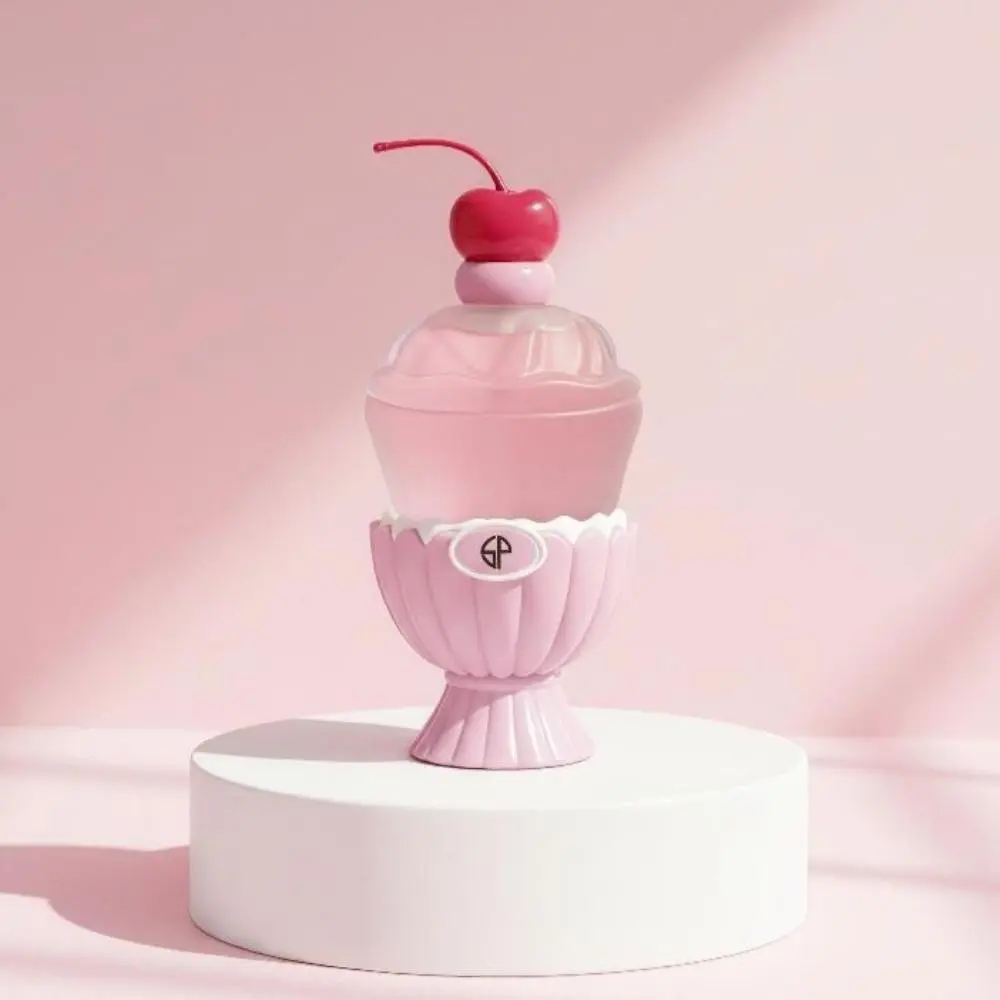Pink Cute Ice Cream Sundae Eau de Parfum (100ml) – Fruit-Flavored Perfume for Women with Citrus, Soft Florals, Musk | Sweet Fruity Floral Feminine Scent, Perfumes For Women, Women's Perfume