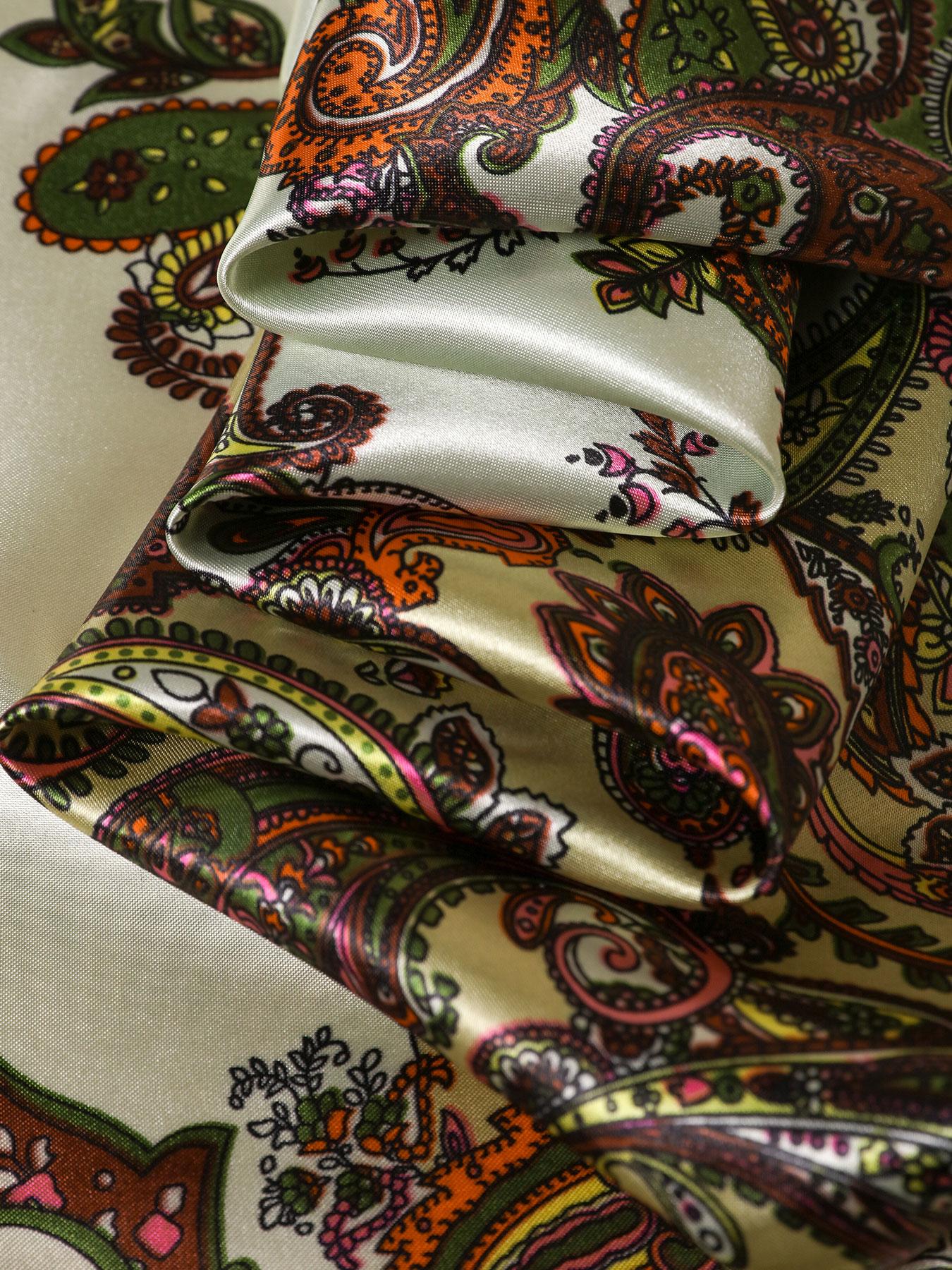 Women's Paisley Print Square Scarf, Boho Style Hair Scarf, Fashionable Hair Accessories for Women & Girls, Casual Versatile Scarf for Daily Wear