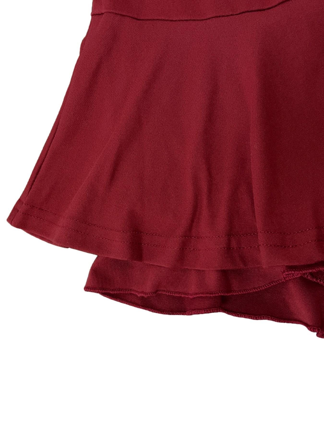 Women's Simple Solid Backless Halter One-Piece Romper, Ruffle Hem, Sleeveless, Casual Summer, Fashionable and Comfortable