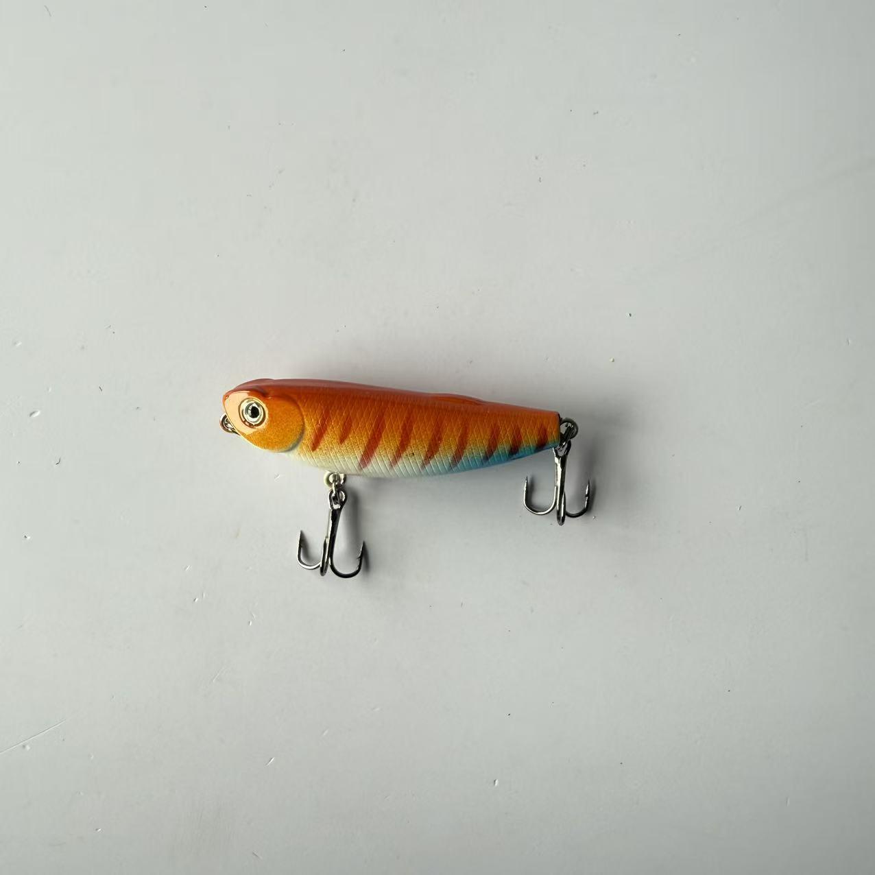 Large brand replica, popular, 1pcs, Luya bait floating water pencil words dog horse mouth trout Luo Fei white bait special kill, suitable for freshwater and seawater fishing accessories fishing gear supplies