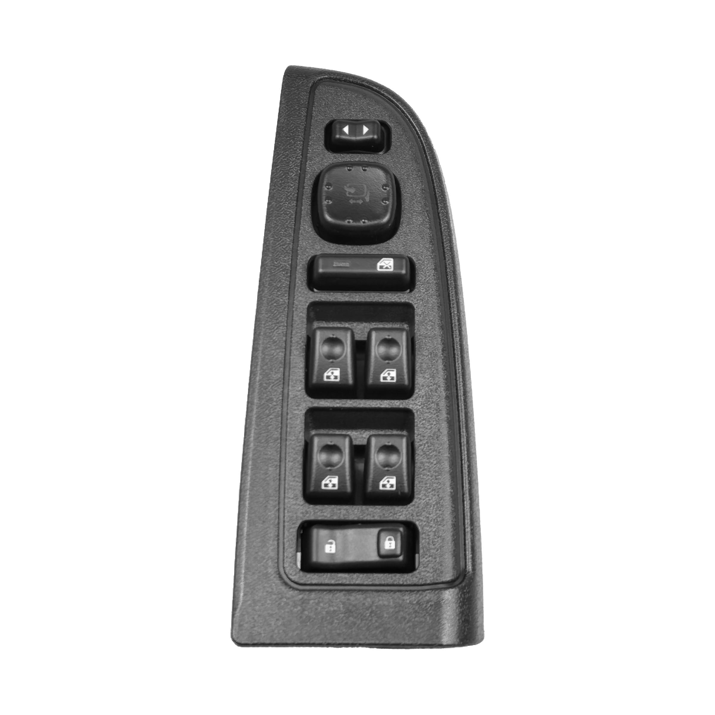 Driver Side Door Lock and Power Window Switch Replacement Component, Compatible with Chevrolet Avalanche Silverado Suburban Tahoe Gmc Yukon Sierra Cadillac Escalade Automotive Interior