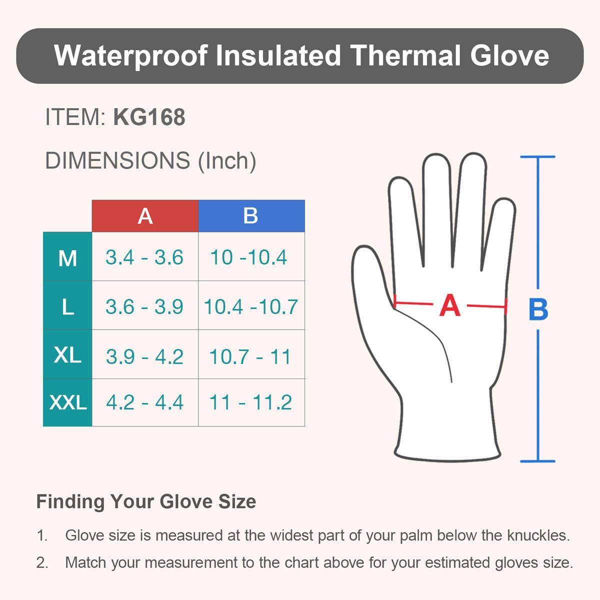 KAYGO KG145 Protector 100% Waterproof Thermal Winter Work Gloves for Men and Women Double Latex Coated Insulated Warm Liner for Construction Cold Storage Snow Shoveling Grocery Store Landscaping Warehouse Outdoor Activities and Winter Jobs KAYGO KG145 Protector 100% Waterproof Thermal Winter Work Gloves for Men and Women Double Latex Coated Insulated Warm Liner for Construction Cold Storage Snow Shoveling Grocery Store Landscaping Warehouse Outdoor Activities and Winter Jobs
