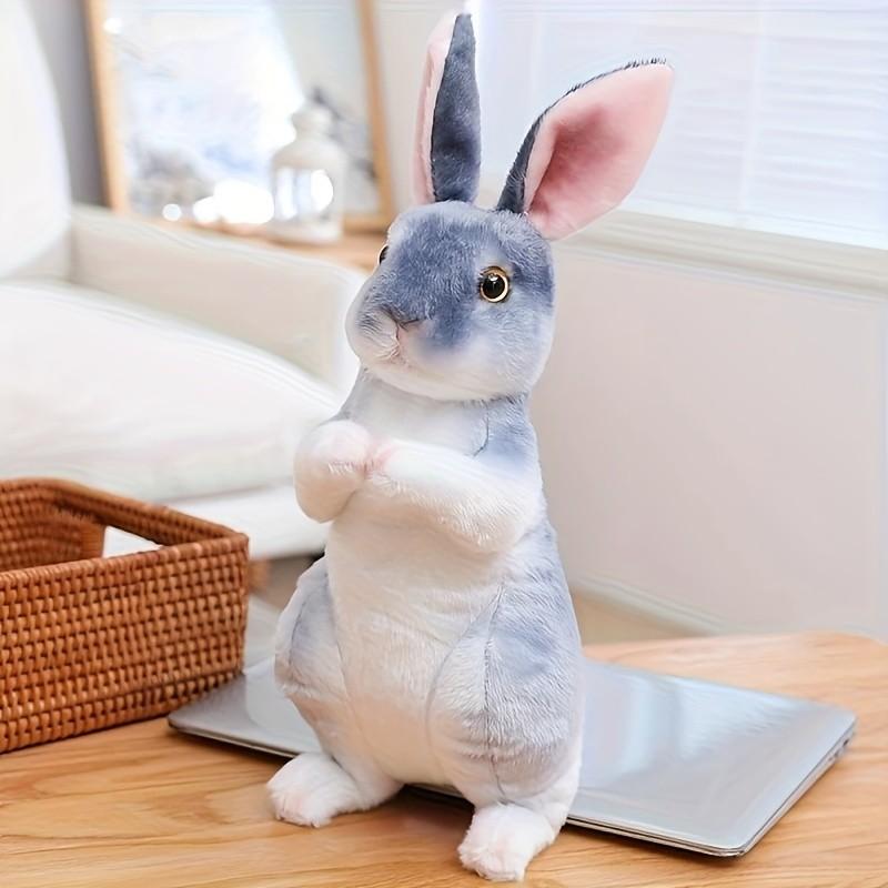 Cute Rabbit Plush Toy, Colors, Soft Stuffed Animal, Perfect Birthday Gift & Easter Decoration