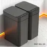 Smart Trash Bin for Home, Kitchen, Office, Bathroom, Outdoor, Motion Sensor, Touchless, Slim Design, Low Voltage, Battery Operated,(Uses AA batteries, batteries not included, need to purchase batteries separately), Smart Trash Can, Smart Waste Bin