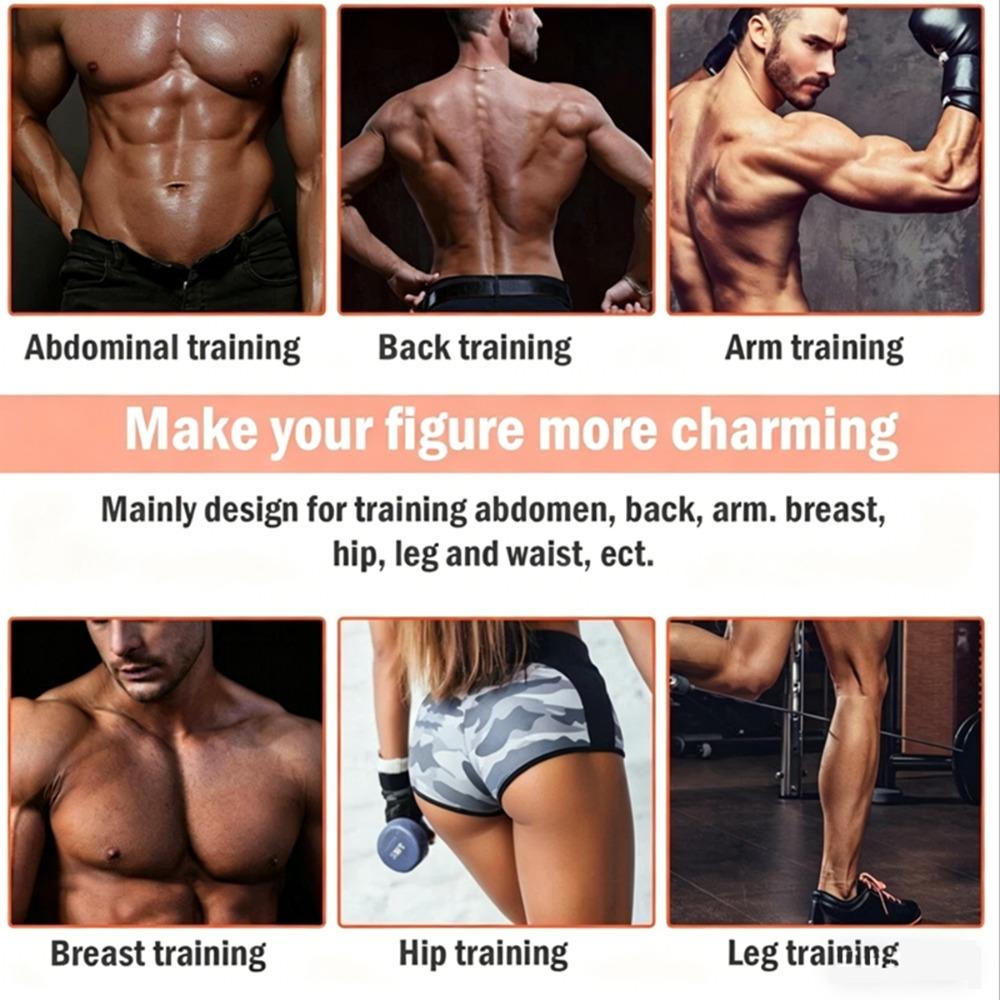 Abs Stimulator Abdominal Machine, Abdominal Trainer for Home Office, Men and Women, Arm and Leg Exercise Equipment, Hzh-001 Model