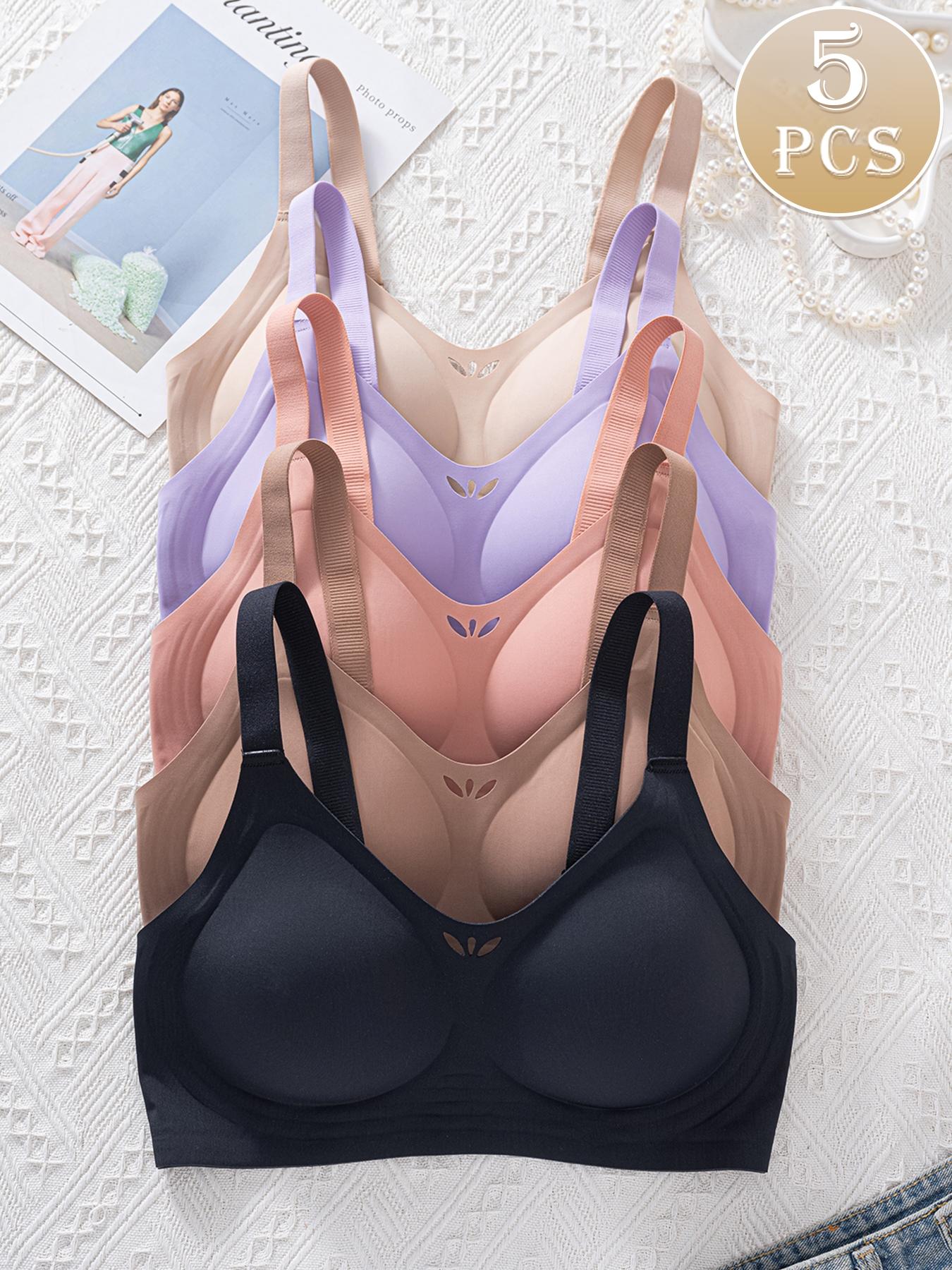 Jelly Bra - Wireless Seamless Adjustable Jelly Underwear, Comfortable Lift, Suitable for All Bust Types, Good Medium Support and Beautiful Daily Bra