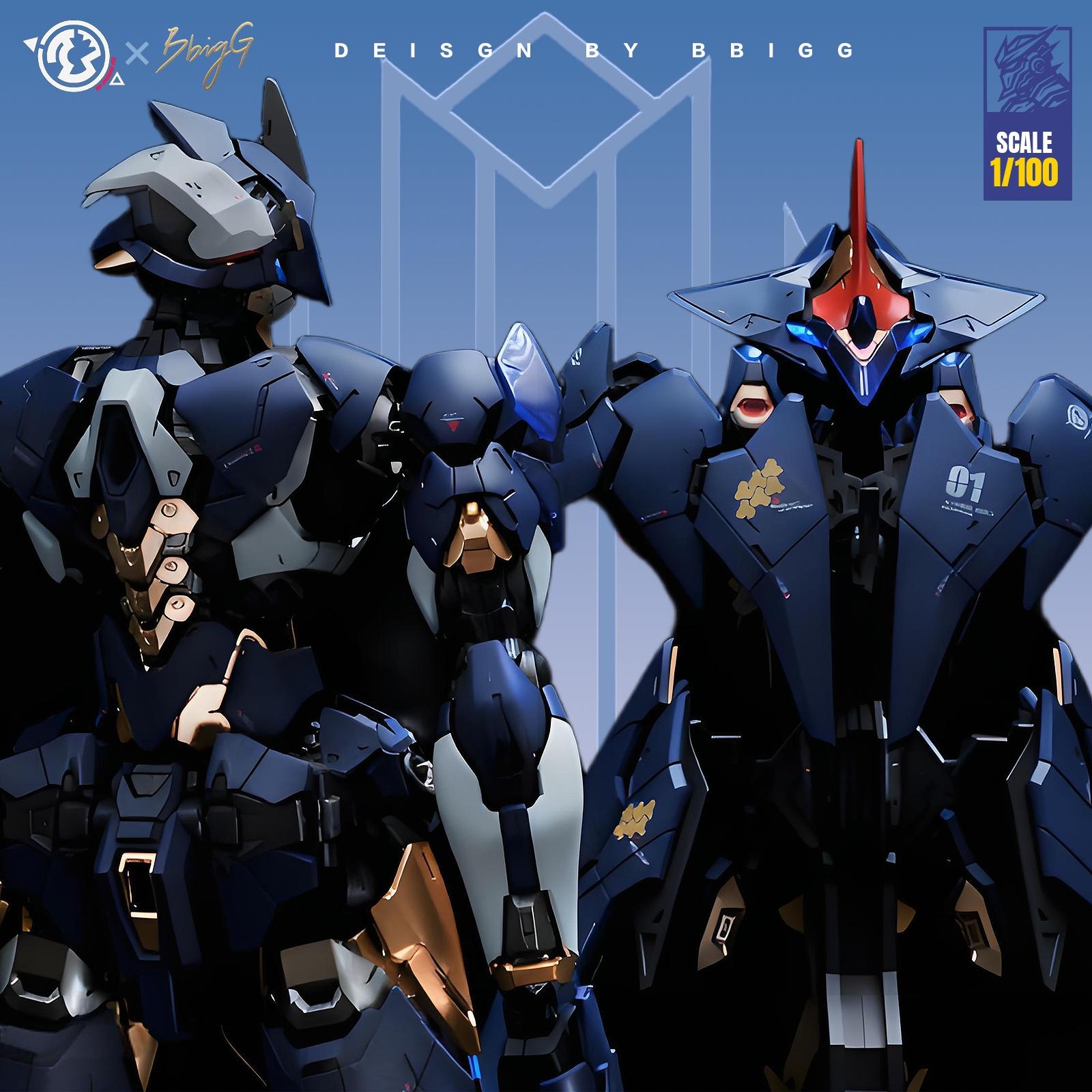 1/100 Scale Full Internal Structure Mechanical Model, 48 Jointed Motorized Warrior, Multi-Shape Armor, High-Speed Propulsion System, Mechanical Action Figure, Anime Action Figure