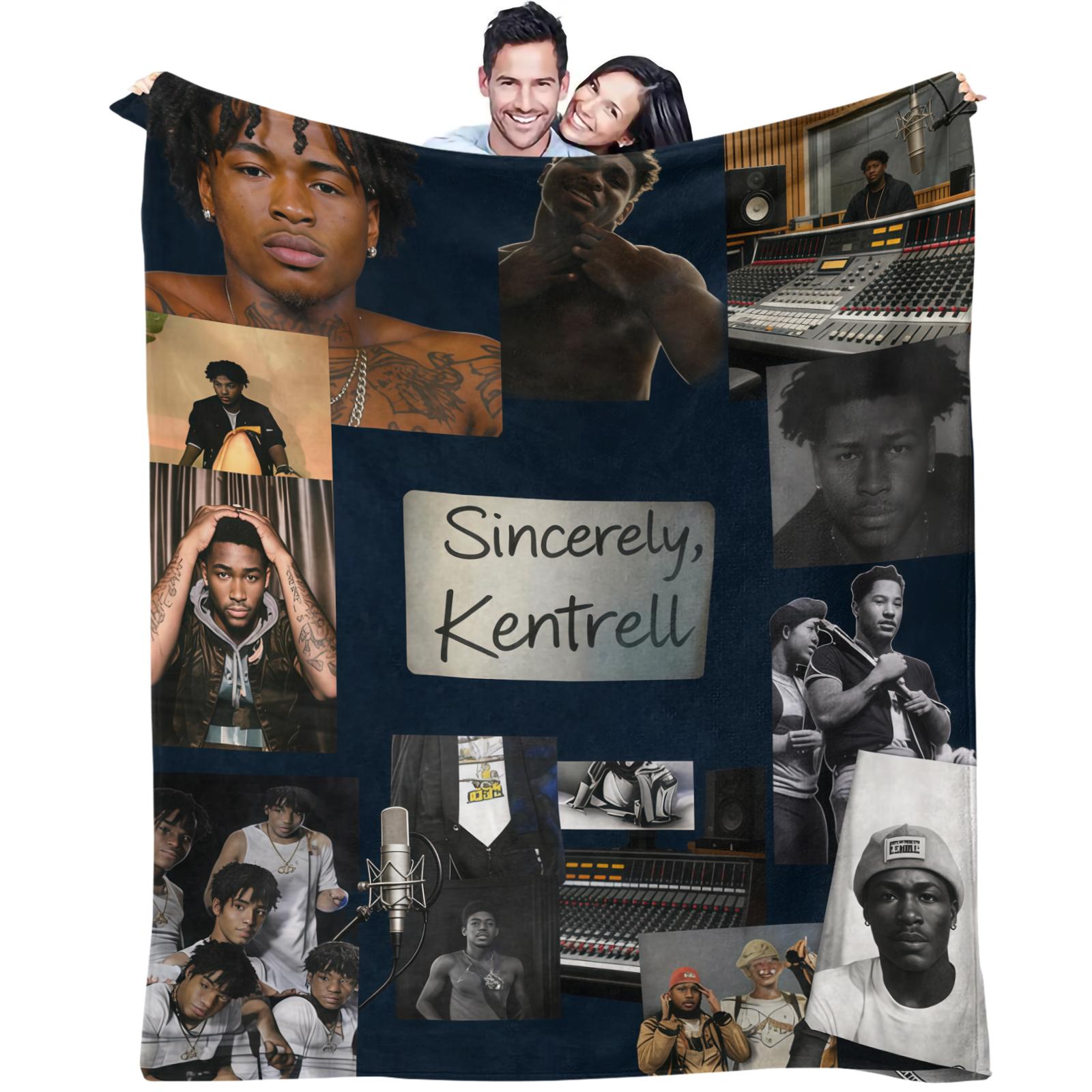 Youngboy Patterned Blanket, Everyday Holiday Birthday Gift For Kids And Adults, Soft, Warm And Lightweight Plush Blanket For Bed, Sofa, Car, Room Decoration, Custom Photo Blanket, Personalized Picture Blankets