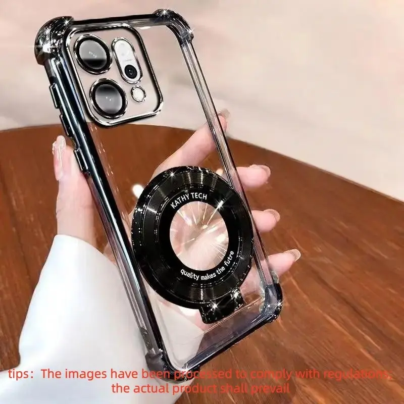 for 2 pac in 1 Honor X7C/ Honor X7b/ Honor X7a Ring Bracket Case - High Quality Clear Coat TPU Case for 2 pac in 1 Honor X7C/ Honor X7B/ Honor X7A Phone Case