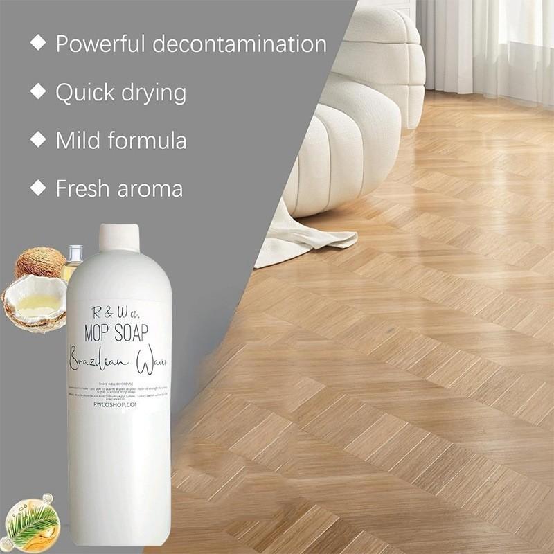 R&w Mop Soap for Floor Cleaning, Effective Bathroom & Kitchen Cleaner, Essential Home Maintenance Tool, Durable Design