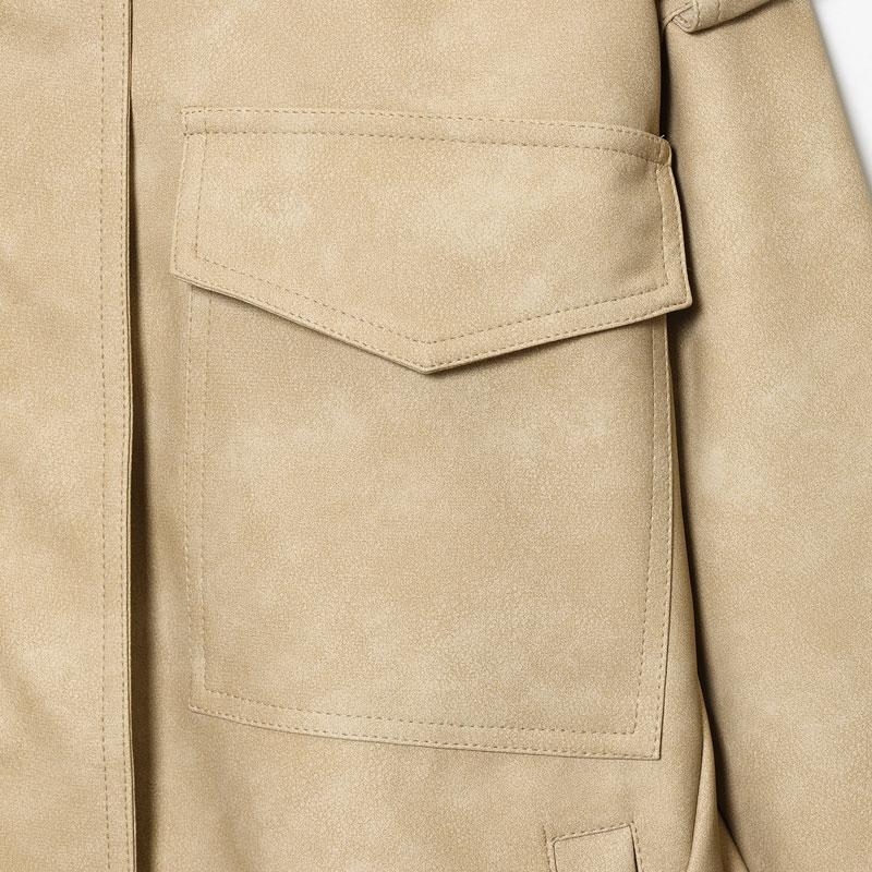 Women's Winter New Jacket Coats Zipper Oversized Long Sleeve Stand Collar Multiple Pockets Workwear Streetwear Street Style Casual Unisex Outerwear