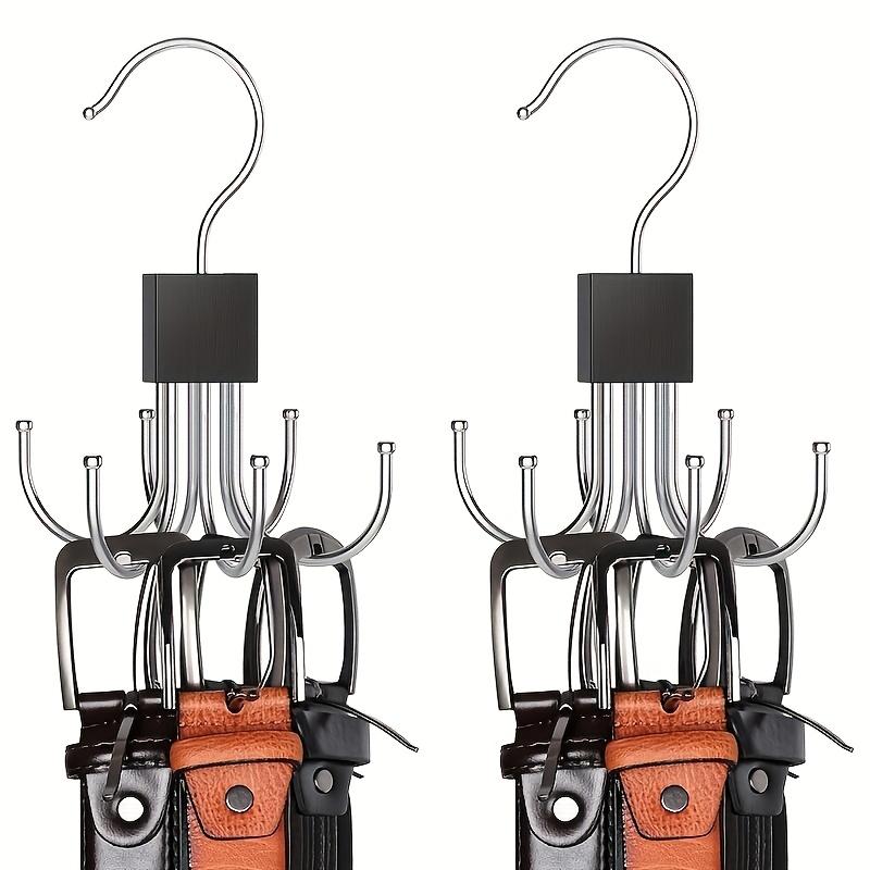 multi-functional rotating 6 hook hangers: coats, hats, scarves, wardrobe storage and finishing - door hooks - bag storage hooks - polished wooden surfaces, multi-purpose hooks, Multifunctional Hanger