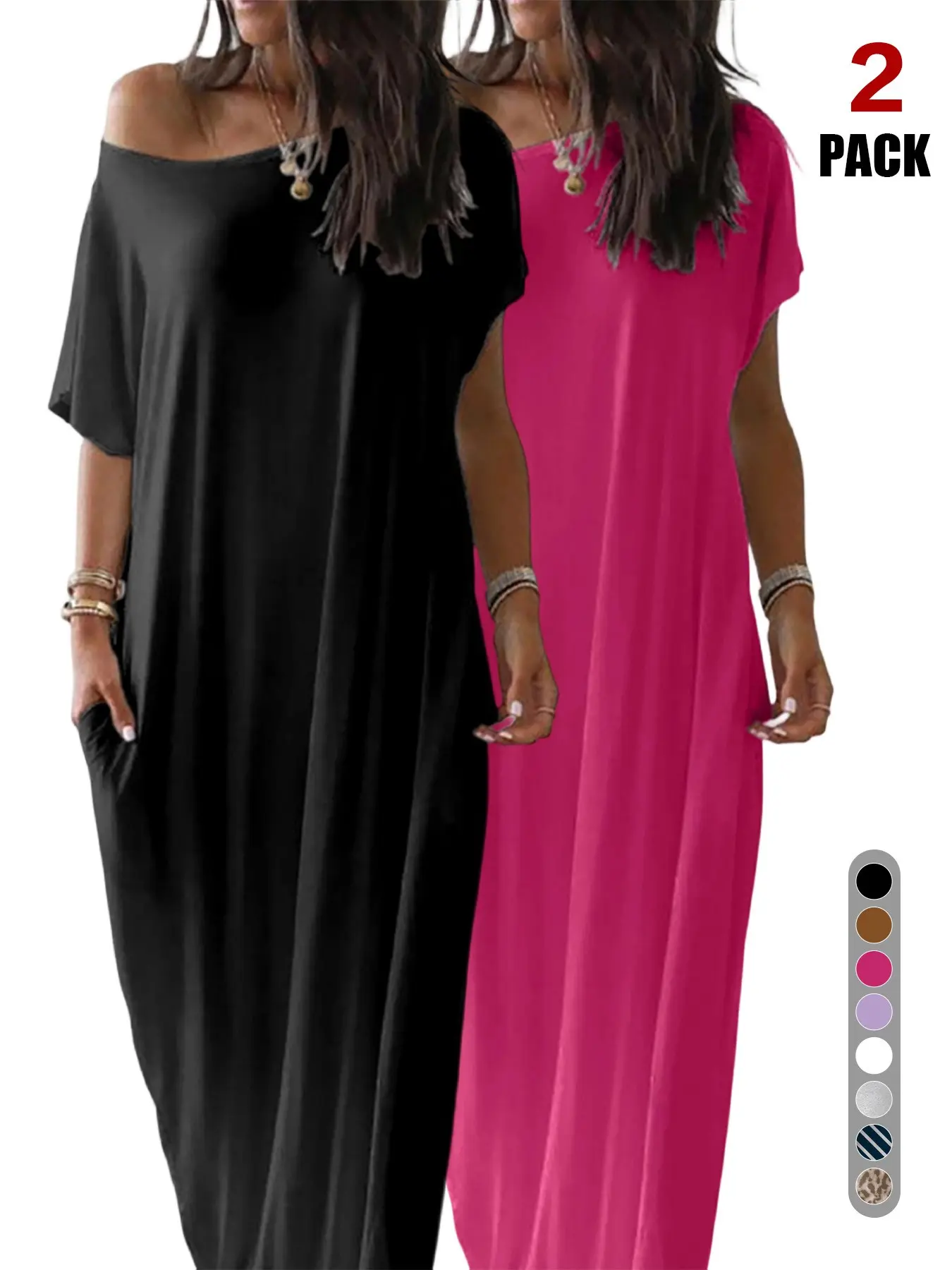 Black/Rose Red