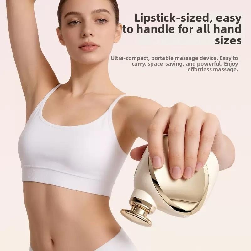 Portable Mini Fascia Gun, Adjustable Intensity, Relieves Fatigue, Massage Tool, Ideal for Muscle Recovery, Compact Design