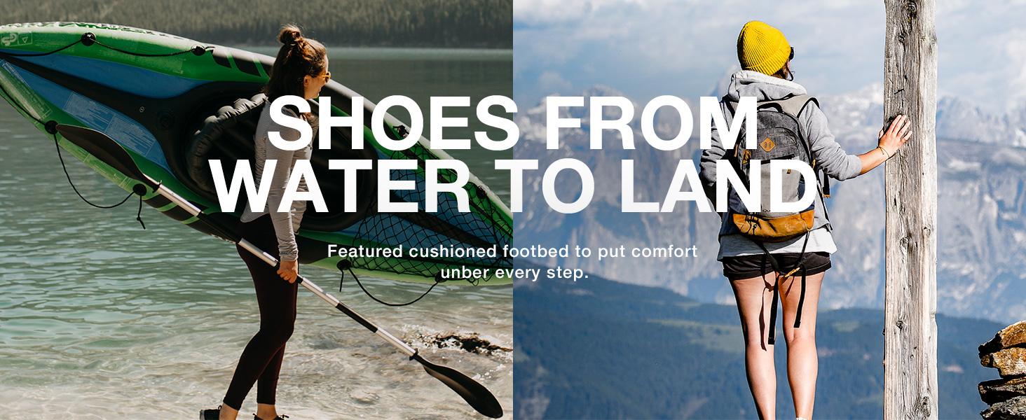 KOLILI Women Watershoes Quick Dry Aqua Shoes Barefoot for Beach Surf Hiking Pool Water Sports KOLILI Women Watershoes Quick Dry Aqua Shoes Barefoot for Beach Surf Hiking Pool Water Sports