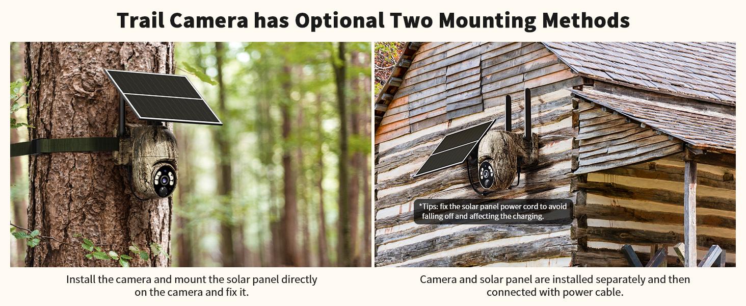 [Live Only] 4G LTE Cellular Solar Surveillance Security Camera CB114S-2K HD Video 360° View, Not Support WiFi, Cellular Data Replenishment Required