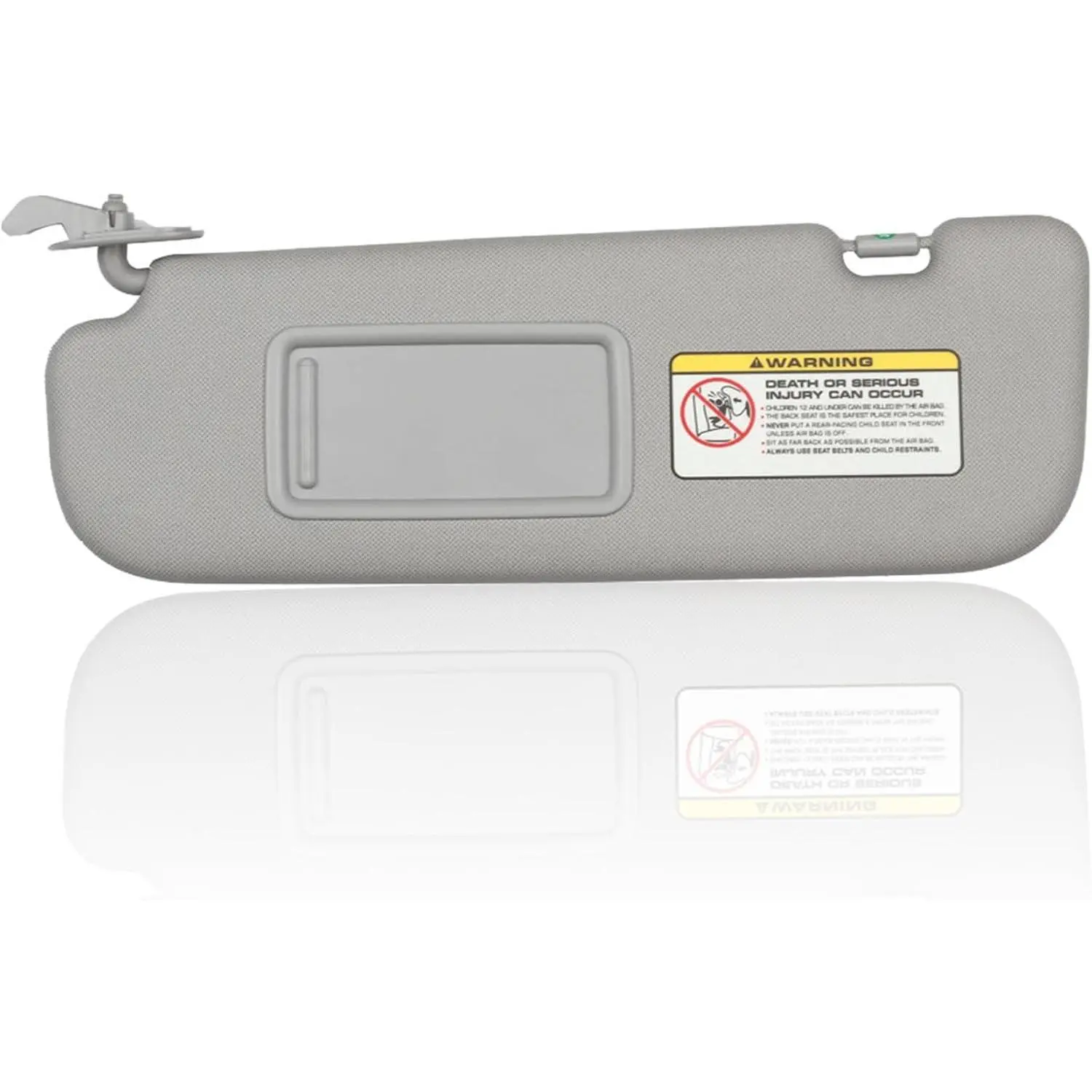 Left Driver Side Sun Visor Compatible with Elantra 2011-2015 Replaces 852103X000TX