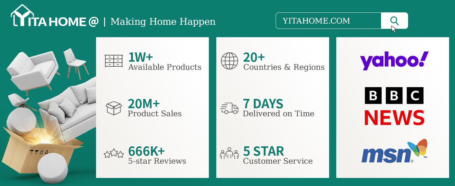 Yitahome Dresser for Bedroom with 5 Drawers, TV Stand Fabric Dresser, Organizer Unit Storage Tower for Bedroom,Living Room,Closets,Girls,Storage Shelf