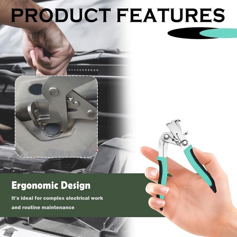 Upgrade Version Car Clip Removal Tool, Multi-Function Snap Clamp, Interior Door Panel Navigation Control Console Fastener Screwdriver, Car Repair Tools