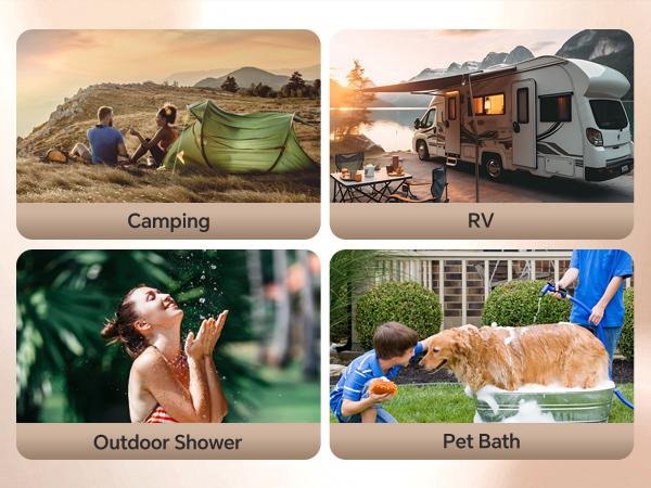 Ranein 18L Tankless Water Heater, Propane Gas, Outdoor Up to 4.74 GPM, 85,300 BTU On-Demand Instant Hot Water Heater