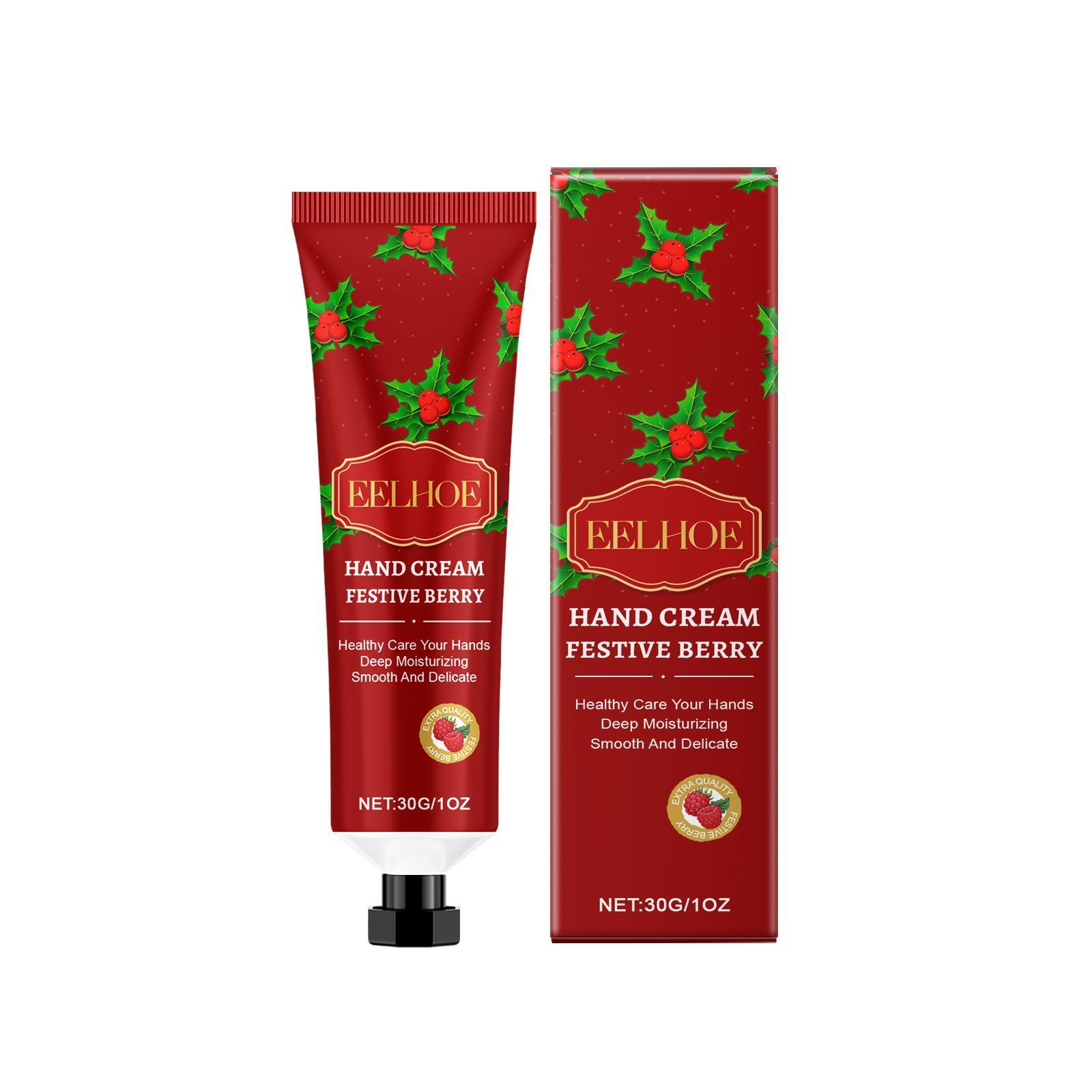 5-Piece Moisturizing Hand Cream Set, Plant Essence Hydrating Lotion for Dry Cracked Hands, Non-Greasy Travel Size Gift for Women & Men