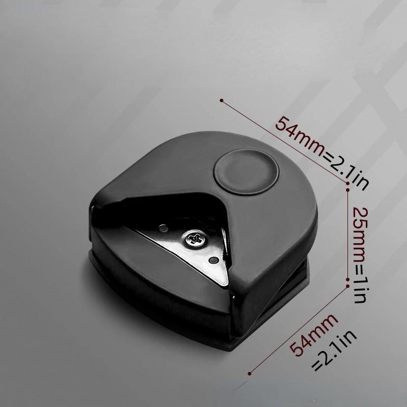 Round Cutting Machine Button Maker, Corner Rounder Punch Portable Paper Cutter, Photo Cutting Tool, Essential Office Supply