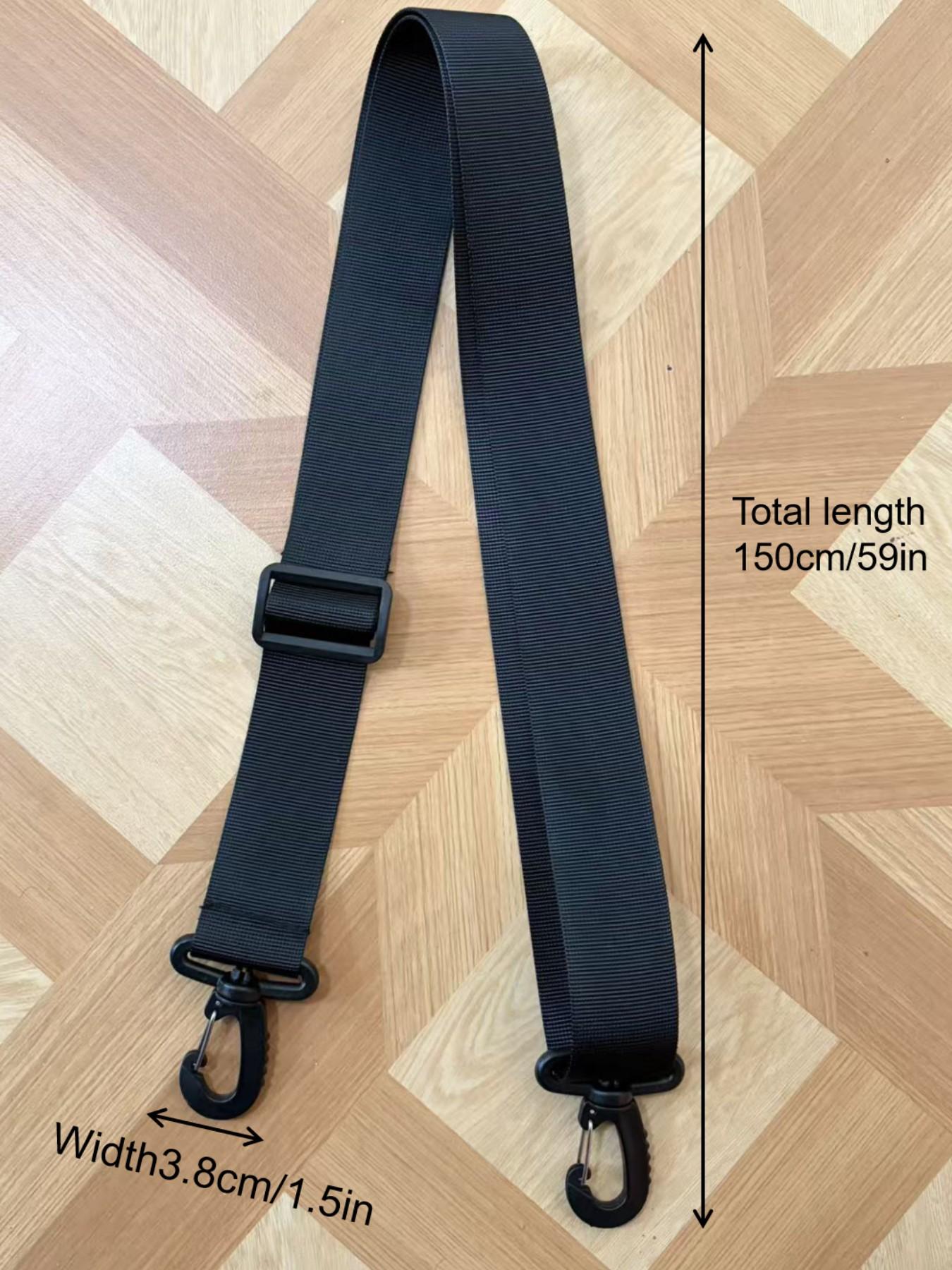 Long Shoulder Strap Bag Accessory, Adjustable Waist Belt, Detachable Straps, Safe for Frequent Use, All Seasons, Contemporary Style