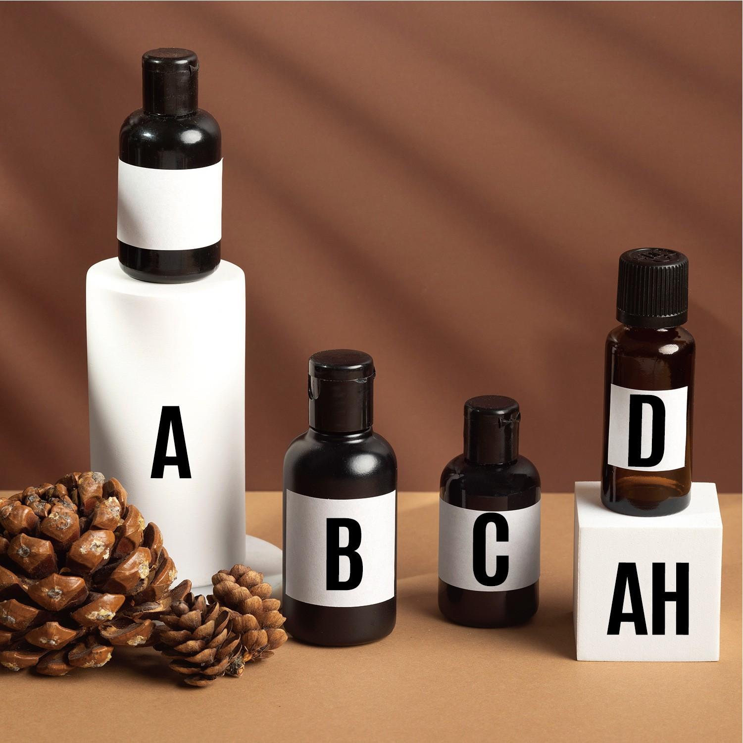 Waterproof Letter Stickers Set, Industrial Application Waterproof Alphabet Decals, Durable Adhesive Letters for Notebooks & Journals