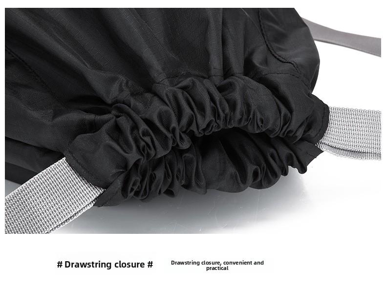 Printed polyester bundle mouth bag travel backpack bag Oxford cloth convenient drawstring storage bag Printed polyester bundle mouth bag travel backpack bag Oxford cloth convenient drawstring storage bag