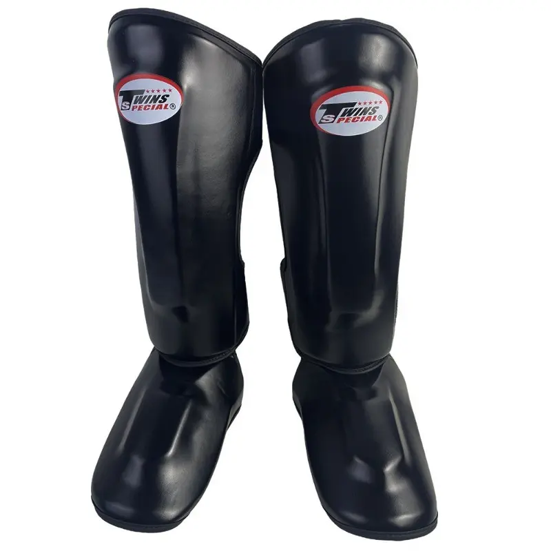 Boxing Shin Guards, Muay Thai Training Shin Protectors, Full Ankle Support for Martial Arts, Ideal for Kids' Combat Sports