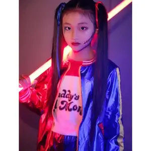 2026 High Quality Girls Cosplay Costume Monster Sewn Jacket Pants Set Halloween Costume