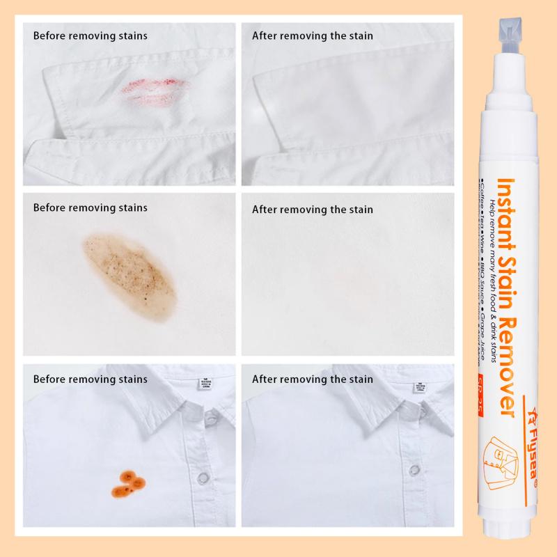 3/5Pcs Stain Bleach Pen,Portable Travel Bleach Pen for Clothing Stain Removal,Clothes Stain Remover Pen Grease Stain Remover Wash Free Laundry Clean Pen Instantly Remove Stains