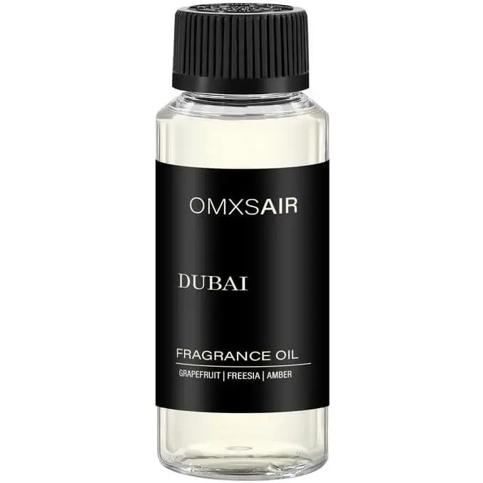Luxury Dubai Hotel Diffuser Oil - 120ml/4 fl oz Grapefruit, Freesia & Amber Long-Lasting Scented Oil for Home Fragrance, Waterless, HVAC & Cold Diffusers