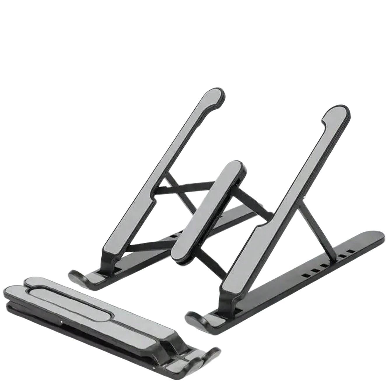 Adjustable Laptop Stand Cooling Riser, Foldable Portable Gaming Tablet Holder, Universal Stable Notebook Support, Durable Design, Computer Stand